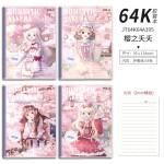 新款3D立体油画迷你小本子a6胶套口袋笔记本随身加厚记事文具套装