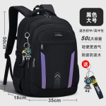 2026新款初高中生书包减负护脊超轻大容量多隔层防水背包男双肩包