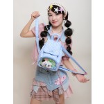 两用痛包双肩包小食量可爱少女背包小型2026新款今年流行格子书包