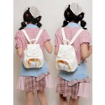 两用痛包双肩包小食量可爱少女背包小型2026新款今年流行格子书包