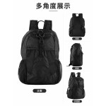 防水耐磨休闲双肩背包尼龙轻薄折叠超轻收纳小双肩包旅游收纳背包