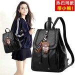 简约时尚背包女双肩包皮妈咪包女书包女可代贴标签工厂一件代发