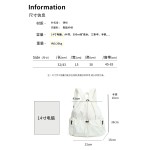 2025新款高颜值轻便尼龙双肩包女大容量超轻旅游背包束口抽绳书包
