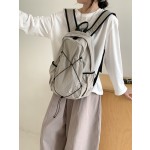 韩系2025款秋季双肩包女旅游轻便户外旅行休闲背包尼龙大容量书包