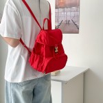 2025款韩国日常通勤尼龙双肩包女小型旅游休闲简约防泼水双肩背包
