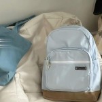 韩系学院风小众女生双肩包学生书包2026新款高颜值百搭通勤背包潮