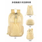 迷你轻薄尼龙双肩包超轻折叠防水耐磨休闲旅行收纳小包休闲背包
