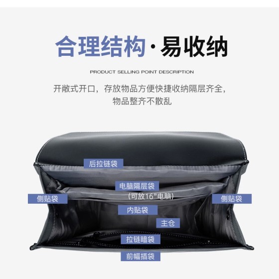 背包男款高级感时尚高档简约商务通勤电脑包潮流女包大容量双肩包