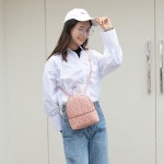 外贸小书包女2023新款时髦字母印花双肩包休闲多用单肩女包双肩包
