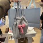 蝴蝶结抽绳休闲双肩包女生春夏简约休闲小众背包韩国百搭运动小包