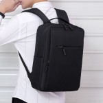 韩版时尚商务双肩包男高中初中大学生书包简约电脑包女士旅行背包