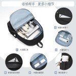 休闲轻便大容量双肩包男女通用2025新款简约通勤旅行背包韩版书包