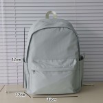休闲轻便大容量牛津布双肩包男女通用简约旅行14寸15.6寸背包书包