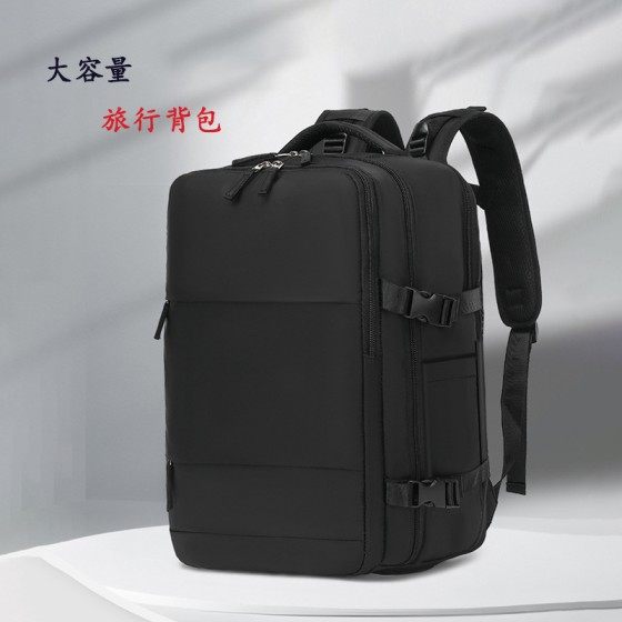 跨境双肩包中性男女通用休闲旅行背包大容量干湿分离防水电脑背包