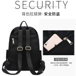 双肩背包女新款韩版潮百搭时尚网红书包大容量旅行防水妈咪包