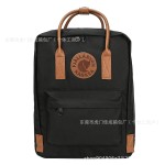 工厂直销狐 狸西 北极同款双肩包pu二代防水背包定logo制学生书包