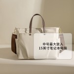 笔记本电脑包女士手提大容量公文包单肩斜挎托特包出差通勤内胆包