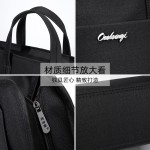 大容量商务手提文件袋防水公文包会议资料袋牛津布文件包印字logo