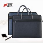 建腾文件袋牛津a4手提资料袋商务拉链文件包会议大容量公文包