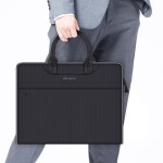 创生跨境专供手提文件包防水牛津布拉链文件袋商务办公公文包批发