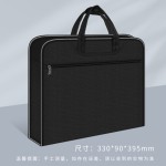 创生跨境专供手提文件包防水牛津布拉链文件袋商务办公公文包批发