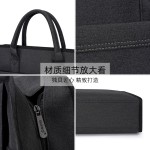 双层拉链手提文件袋办公商务会议公文包大容量文件包资料袋印logo