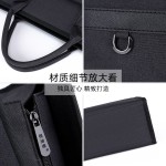 欧克奇大容量商务公文包办公会议文件包便携出差手提电脑包印LOGO