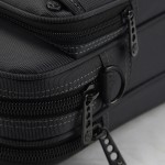 牛津布公文包手提包单肩斜挎横款大容量商务包15.6寸电脑包业务包