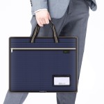创生手提文件袋牛津布防水文件包商务办公资料袋公文包跨境代发