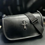 新款简约轻便单肩包男大容量拉链方包斜挎时尚男款斜背包跨境专供