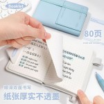 mini口袋本A7高颜值便携双重收纳手账本笔记本记事本迷你本子