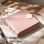 跨境高颜值本笔记本子方形空白加厚学生手账本女生简约考研牛皮本