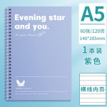 彩色高颜值ins风笔记本大号b5线圈本a5本子日记事本横线加厚本子