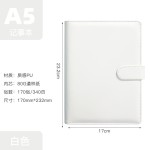 英文版年历本 商务A5活页笔记本 仿皮跨境电商外贸记事本定制LOGO