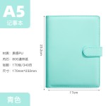 英文版年历本 商务A5活页笔记本 仿皮跨境电商外贸记事本定制LOGO