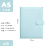 英文版年历本 商务A5活页笔记本 仿皮跨境电商外贸记事本定制LOGO