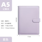 英文版年历本 商务A5活页笔记本 仿皮跨境电商外贸记事本定制LOGO