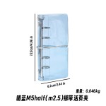 日系简约m2.5绑带活页本m5half高颜值ins风学生diy贴纸收纳手帐本
