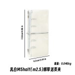 日系简约m2.5绑带活页本m5half高颜值ins风学生diy贴纸收纳手帐本