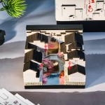 江南小镇3d立体便签纸创意国风手撕纸雕2026周历桌面摆件文创礼物