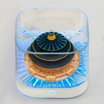 新年礼品实用礼物全景天坛纸雕便签创意3D立体台历摆件文创便签