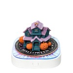 2027新品万圣节小屋全景日历纸雕便签创意礼品桌面摆件节日礼物