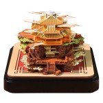 老君山纸雕日历桌面装饰摆件河南景区文创纪念礼品定制3d立体便签
