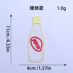 新款韩系欧根纱书签水果蔬菜系列高颜值创意阅读标记刺绣便签装饰