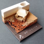 哈里波特便签本微博同款周边立体便利贴创意礼品3D立体纸雕便签纸