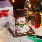 2026年日历创意桌面台历摆件圣诞礼物雪人3D立体便签全景纸雕便签