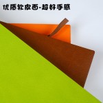 15mm大格横线宽行距A4 b5 A5软皮面记事本 会议记录学习笔记1.5格