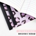 BRUNT主力豹纹美式分栏笔记本本子B5包背车线本学生用日记记事本
