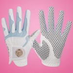 新款TYGOLF高尔夫手套女士 双手超纤布防滑透气耐磨 运动骑行手套