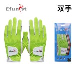 Efunist高尔夫手套男士透气网布防滑纳米运动手套单只双手6色可选